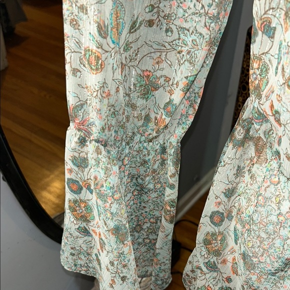 Victoria's Secret Floral Lace-Up Dress - Picture 4 of 9